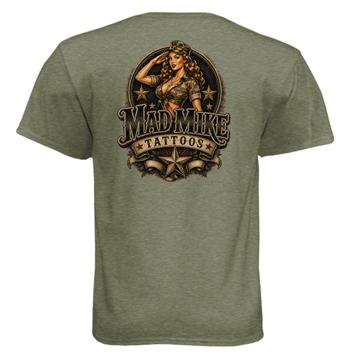 MILITARY GREEN - 6010 - BACK