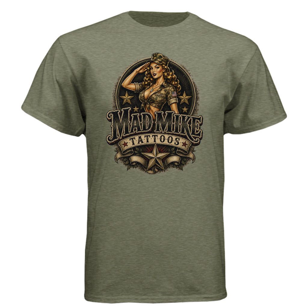 MILITARY GREEN - 6010 - FRONT